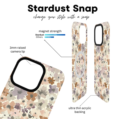 Beige Blooms Stardust Snap