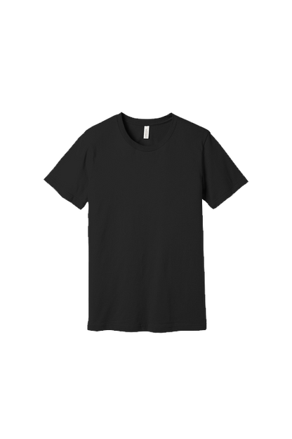 SM / Black / Men's Custom Bella + Canvas Unisex Jersey Short Sleeve Tee - Corporate Gifts