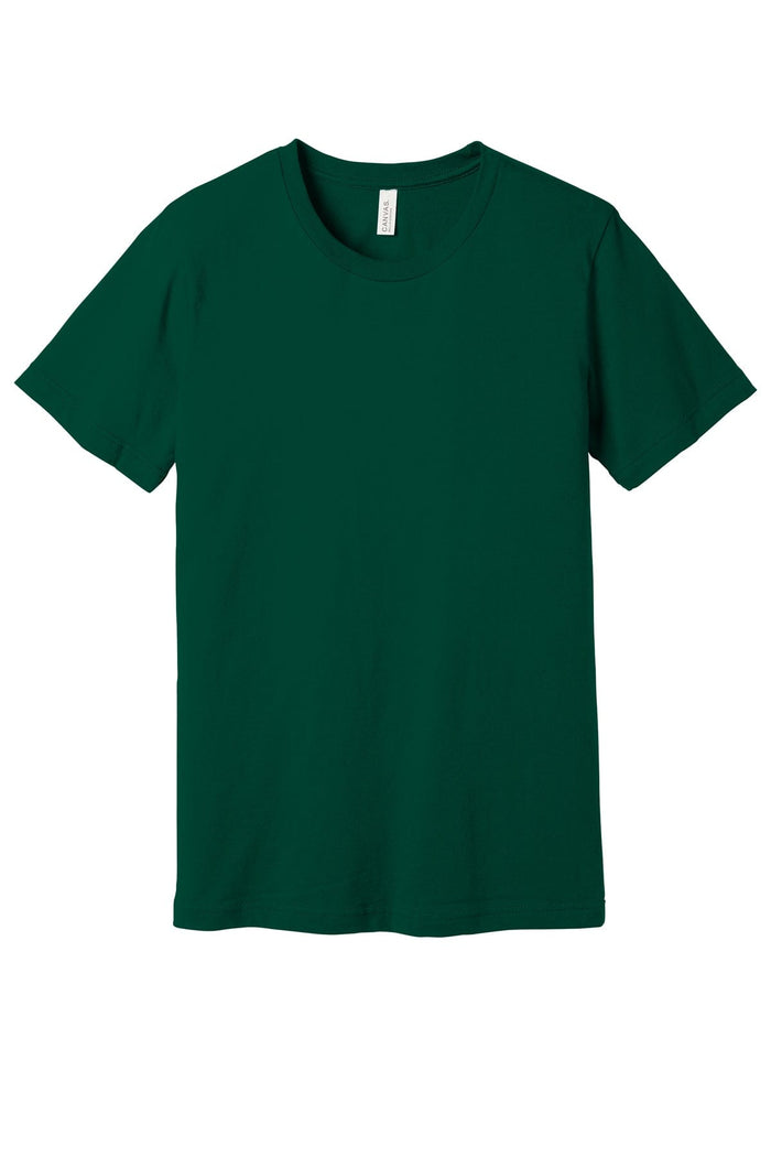 SM / Evergreen / Men's Custom Bella + Canvas Unisex Jersey Short Sleeve Tee - Corporate Gifts