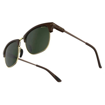 BEX Knox Polarized Hybrid Half Frame Sunglasses