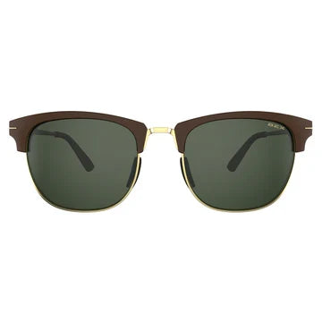 BEX Knox Polarized Hybrid Half Frame Sunglasses