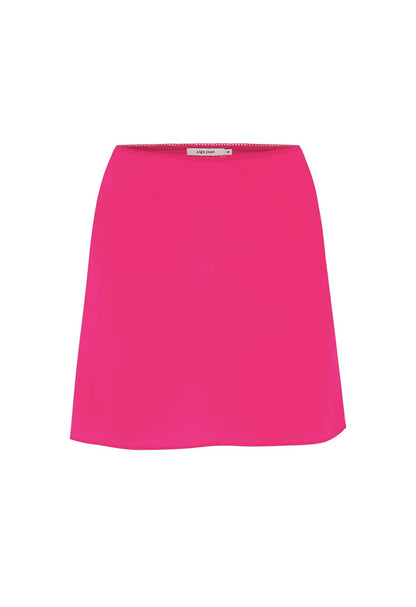 Bias Mini Skirt Rossetto Silk