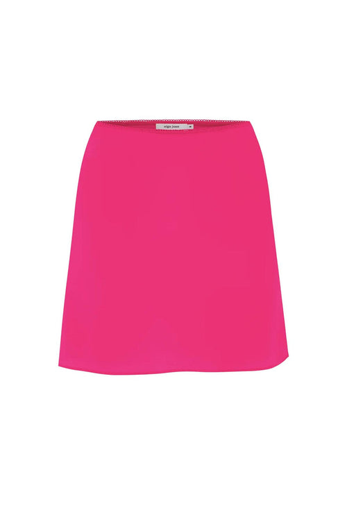Bias Mini Skirt Rossetto Silk