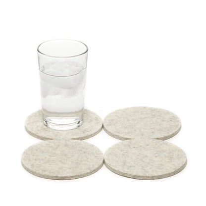 Custom Bierfilzl Round Felt Coaster - Corporate Gifts