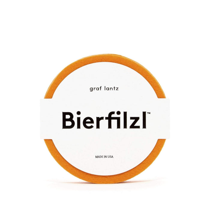 Safety Custom Bierfilzl Round Felt Coaster - Corporate Gifts
