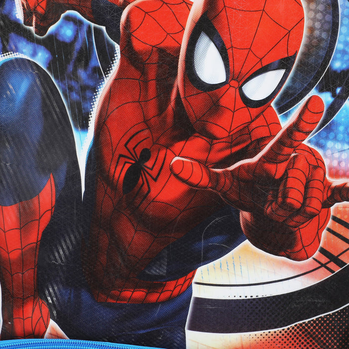 Bioworld Marvel - Spiderman Swinging 5-Piece 16" Backpack With Lunch Kit