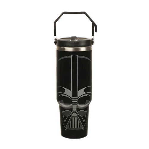 Bioworld Star Wars - A New Hope Darth Vader Black 40 oz. Stainless Steel Tumbler with Handle
