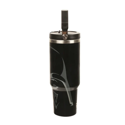 Bioworld Star Wars - A New Hope Darth Vader Black 40 oz. Stainless Steel Tumbler with Handle