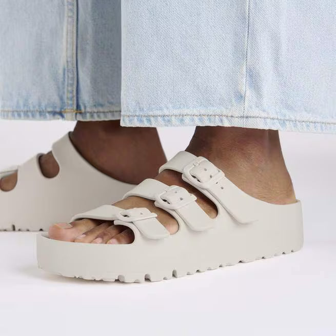 Birkenstock Florida III Flex Platform EVA - Eggshell