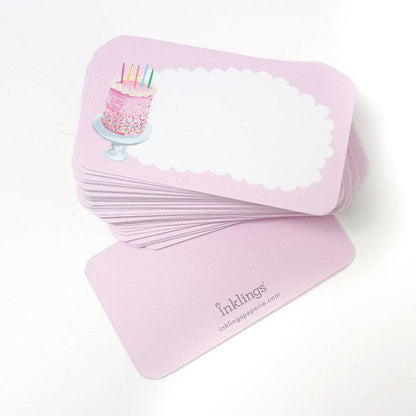 Inklings Paperie Birthday Cake Pocket Notes™