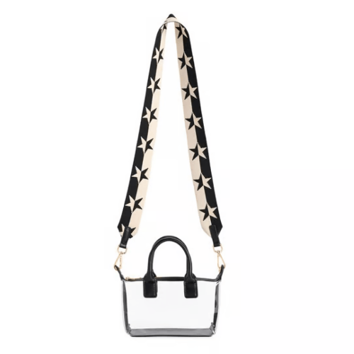 Shiraleah Black Spectator Top Handle Cross-Body