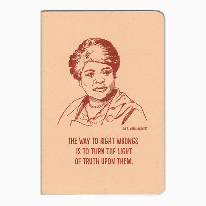 Blackbird Letterpress - Ida B. Wells notebook
