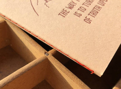 Blackbird Letterpress - Ida B. Wells notebook