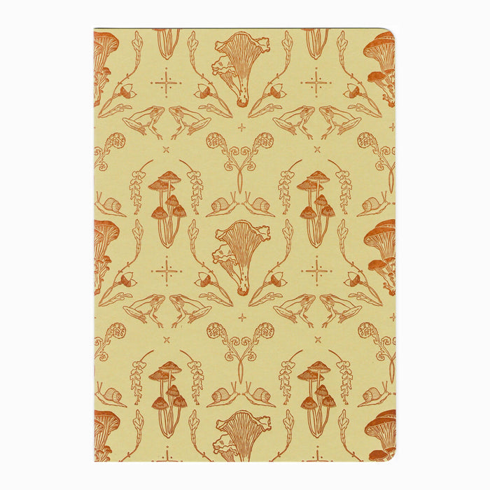Blackbird Letterpress - Mushroom Xlarge journal notebook