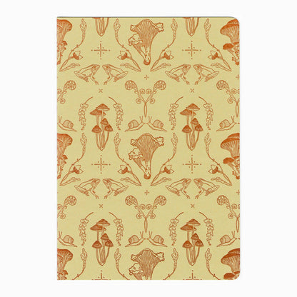 Blackbird Letterpress - Mushroom Xlarge journal notebook