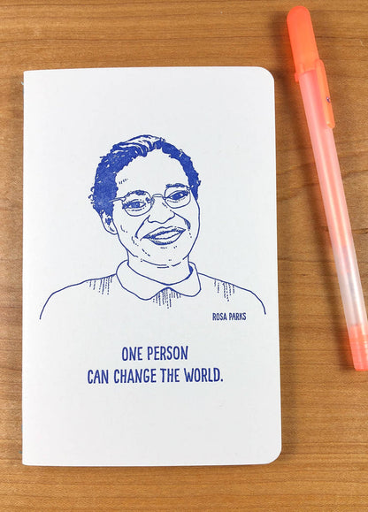 Blackbird Letterpress - Rosa Parks notebook