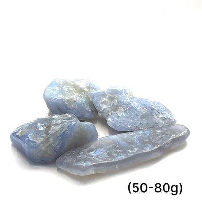One XL (50-80g) Blue Lace Agate Gemstone