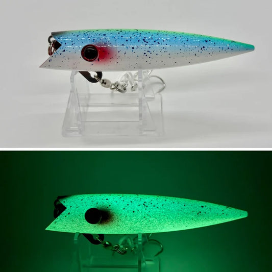 Blue Splatterback - Salmon Plug