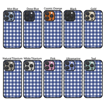 Blueberry Gingham Stardust Snap