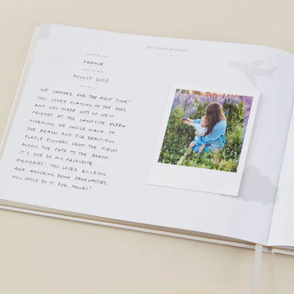 Blush & Gold - Baby Memory Book - Safari - Mabel & Fox