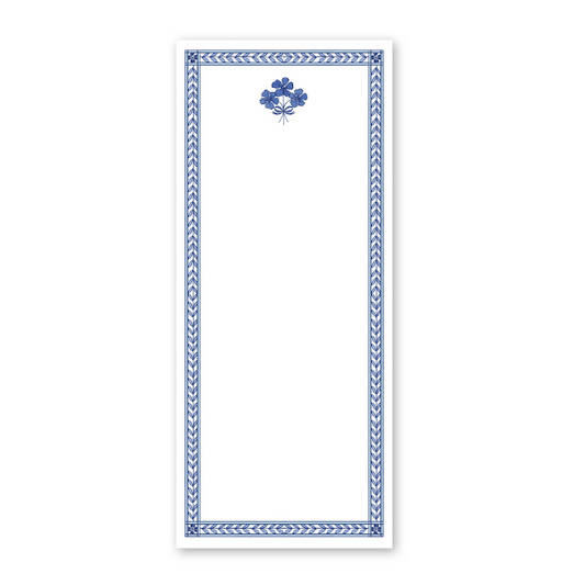 Dogwood Hill Bombay Blue Skinny Notepad