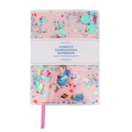 Jollity & Co. + Daydream Society Book Club Confetti Notebook