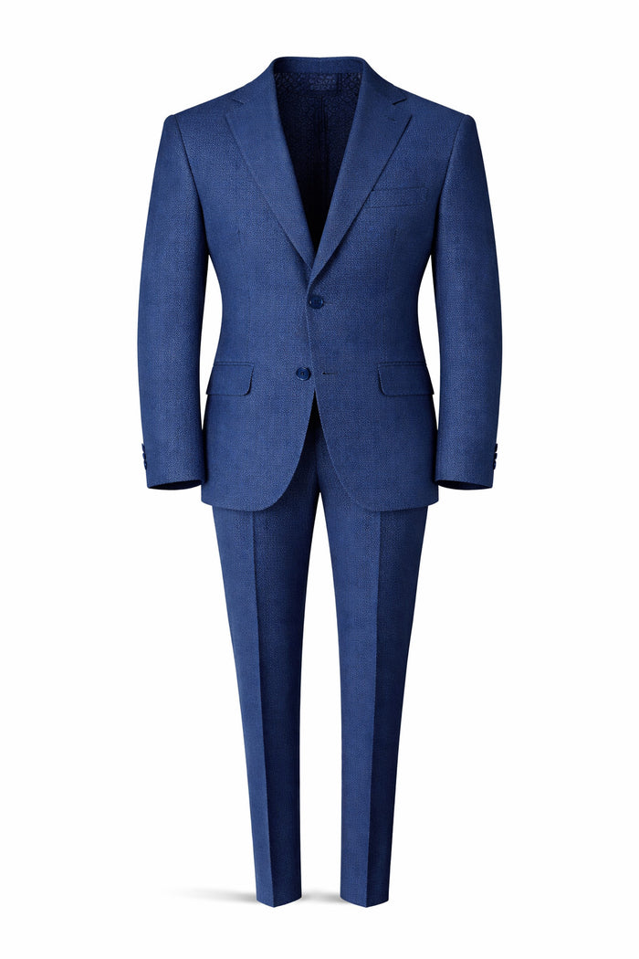 Boy's Fashion Soho Stretch Suit - Blue