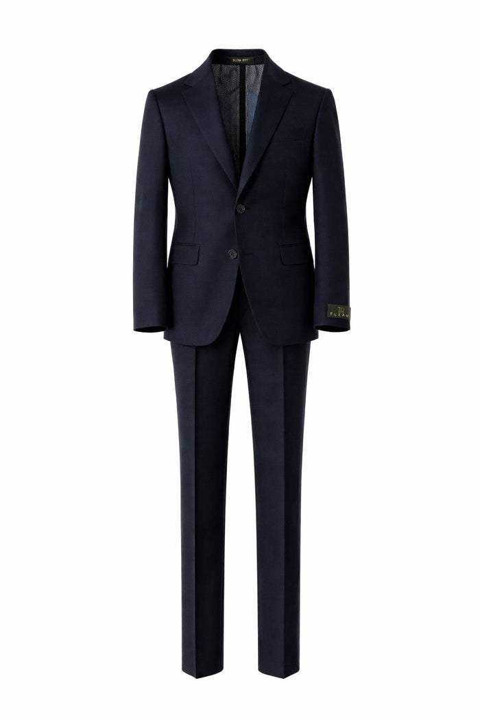 Boy's Flex Fashion Suit - Navy on Black