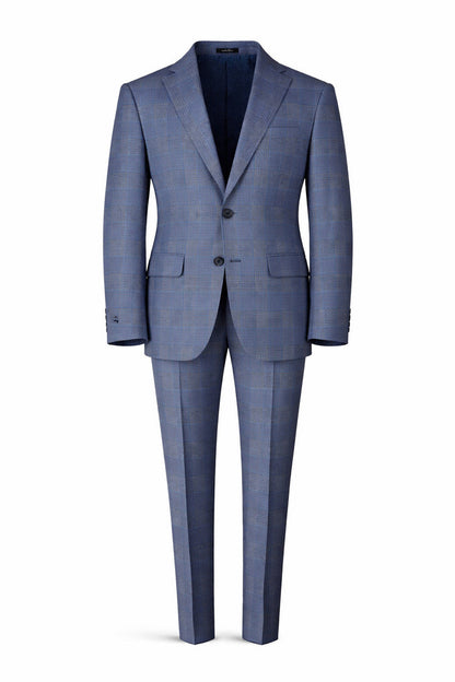 Boy's TR Fashion Suit - Blue Plaid