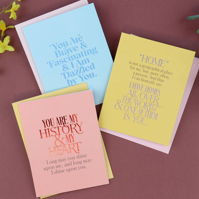 Brave & Fascinating Card - Elizabeth Gilbert