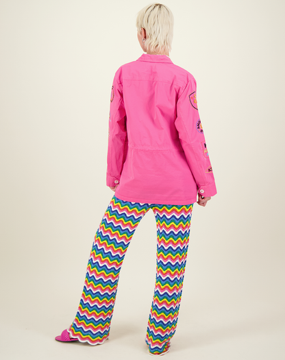 Brianna Colorful Crochet Pants