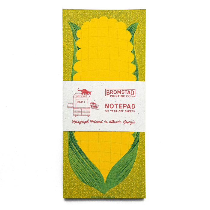 Bromstad Printing Co. - Corn - Risograph Notepad