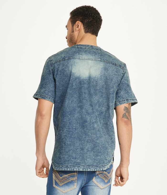 Brooklyn Laundry Men's Baseball Denim Shirt