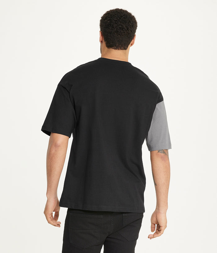 Brooklyn Laundry Mens Drop Shoulder Core Nylon Pocket Tee 2