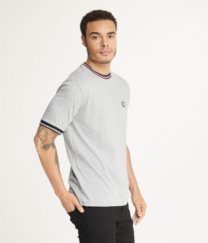 Brooklyn Laundry Men'sÂ Tonal Embroidery Crew Neck Tee