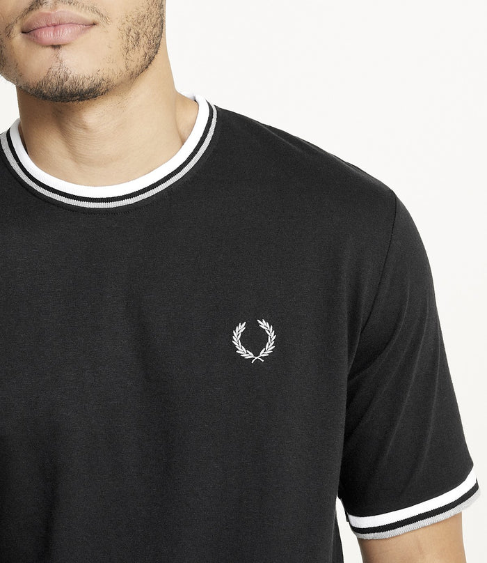 Brooklyn Laundry Men'sÂ Tonal Embroidery Crew Neck Tee