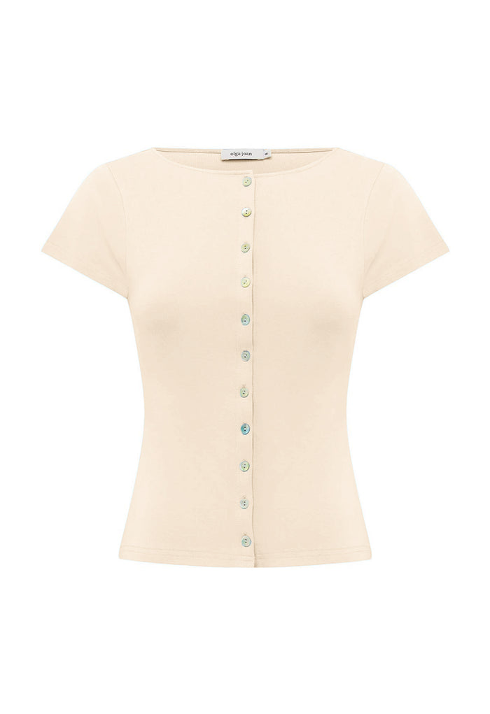 Button-Through Tee Avena