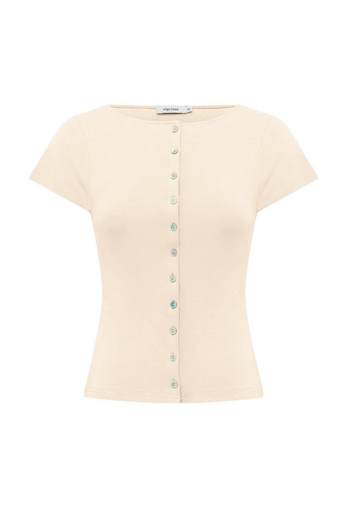 Button-Through Tee Avena