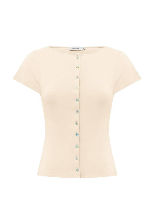 Button-Through Tee Avena