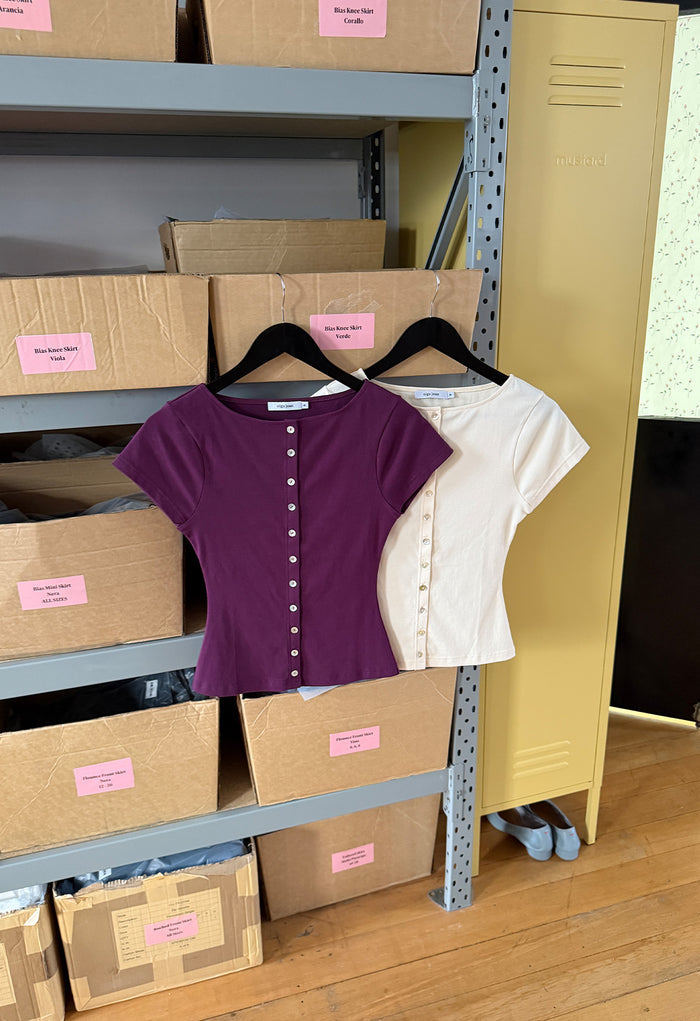 Button-Through Tee Avena