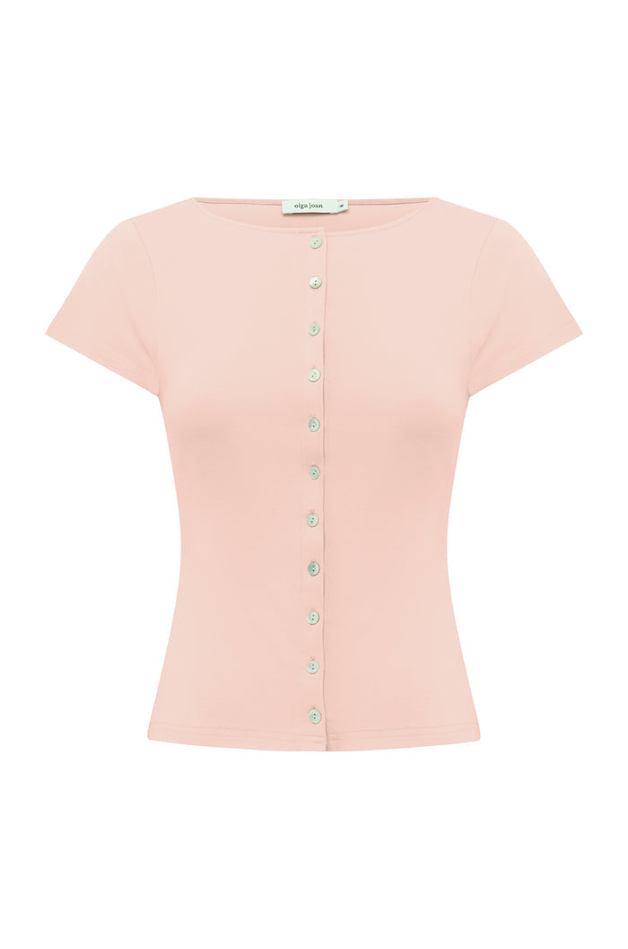 Button-Through Tee Petalo
