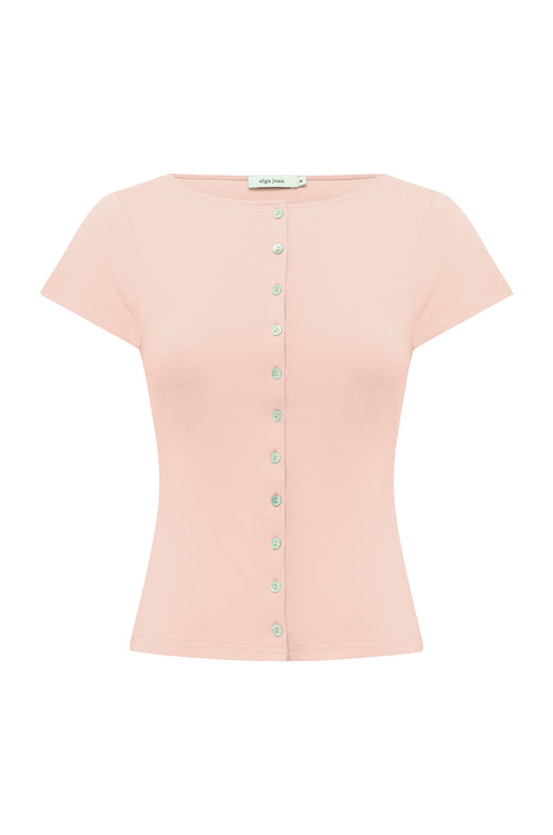 Button-Through Tee Petalo