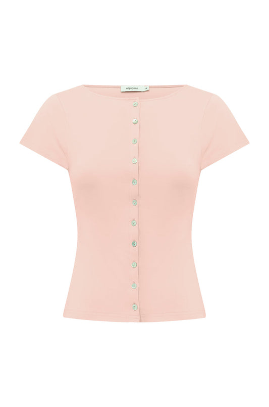 Button-Through Tee Petalo