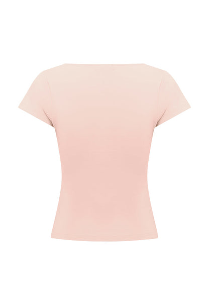 Button-Through Tee Petalo