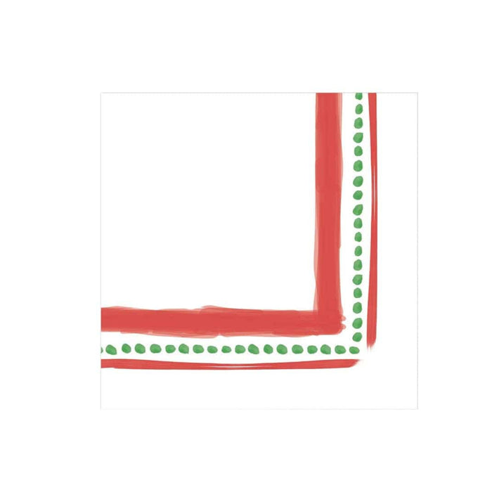 VIETRI Inc. Papersoft Campagna Holiday Cocktail Napkins Pack of 20