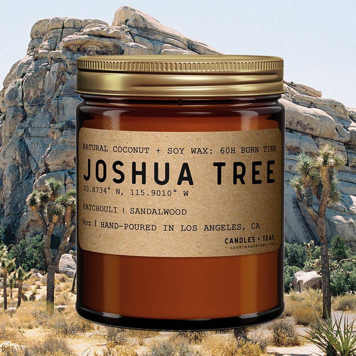 Candlefy - Joshua Tree California Candle Natural Coconut Soy Wax Candle: 8oz