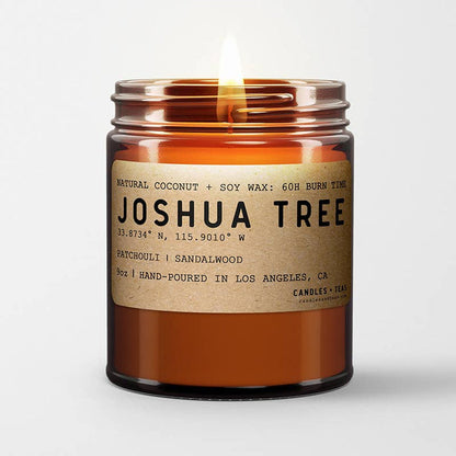 Candlefy - Joshua Tree California Candle Natural Coconut Soy Wax Candle: 8oz