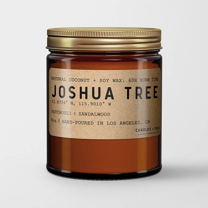 Candlefy - Joshua Tree California Candle Natural Coconut Soy Wax Candle: 8oz