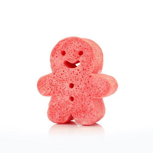 Spongellé | Bestsellers: Summer, Weddings, Christmas 2026 Candy Cane Gingerbread Holiday Buffer - Christmas Stocking