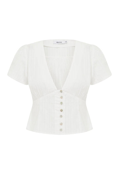 Cap-Sleeve Top Bianca